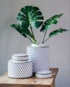 Marbella Ginger Jar Ceramic Vase