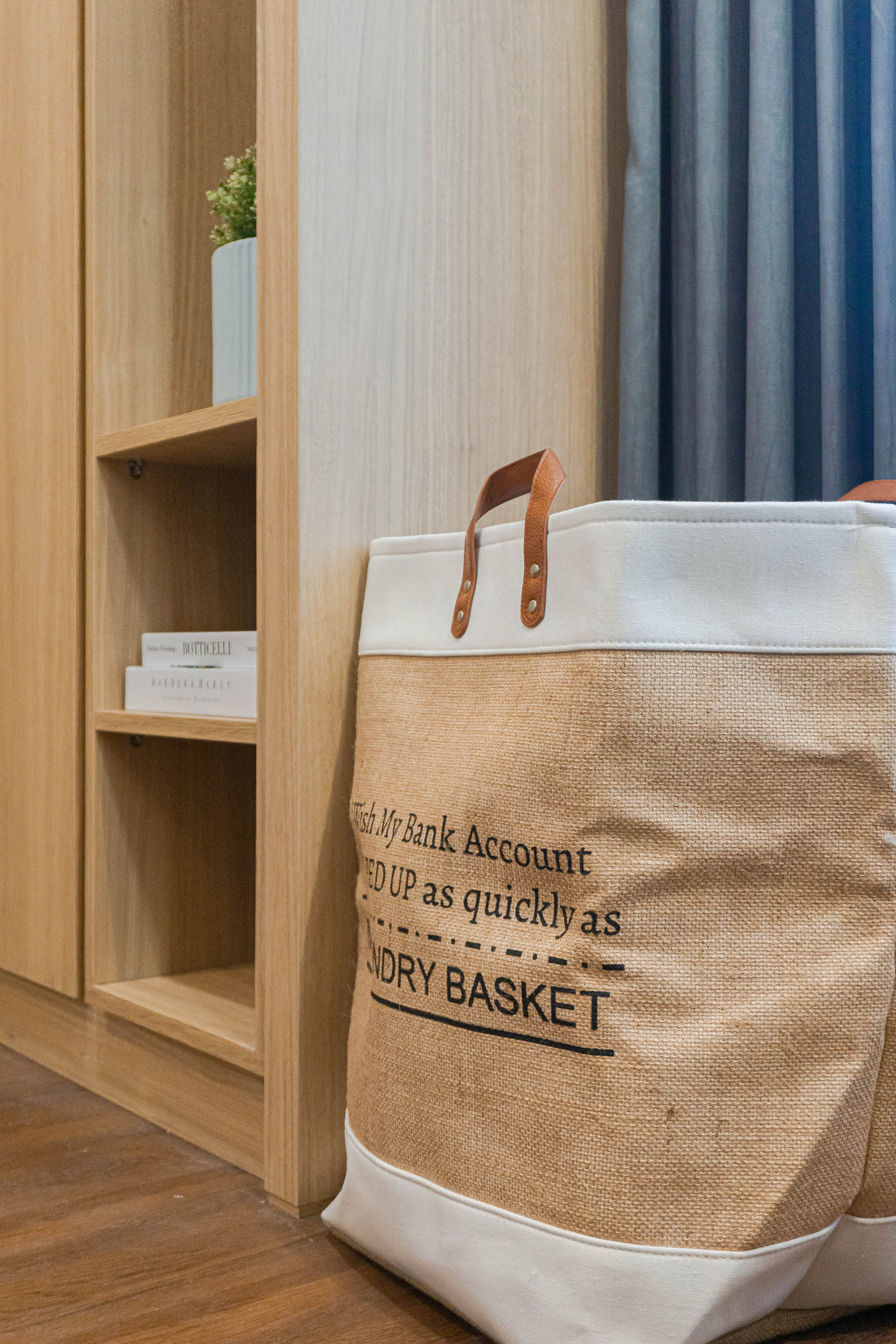 Laundry Bag Storage Basket