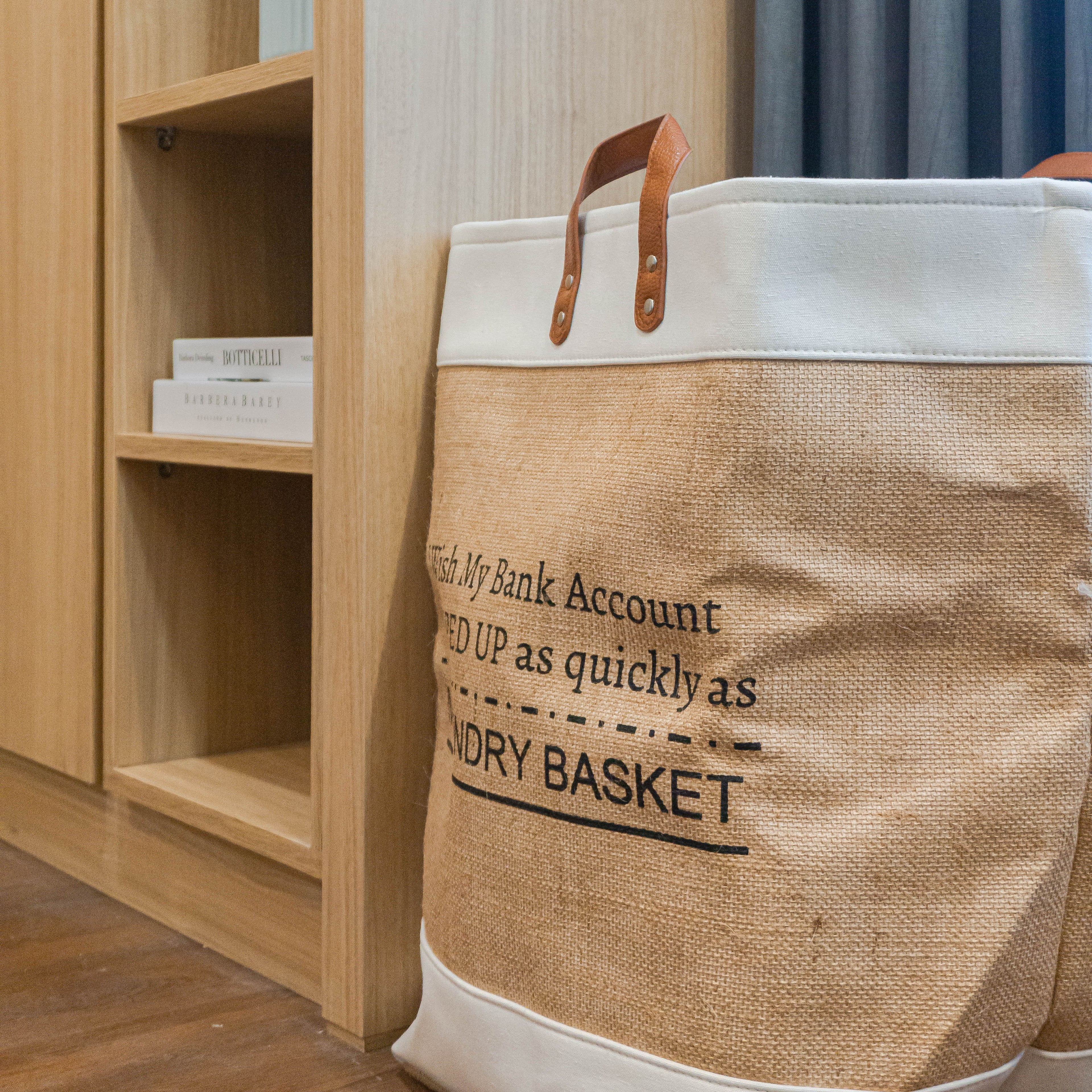 Laundry Bag Storage Basket