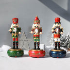 Nutcracker Round Music Box
