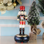 Nutcracker Round Music Box