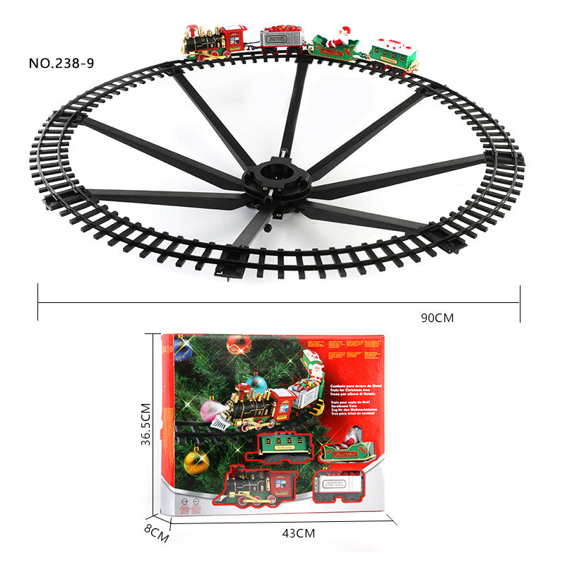 Santa’s Freight Tree Train - Suspended Rail Edition