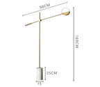 Golden Floor Lamp