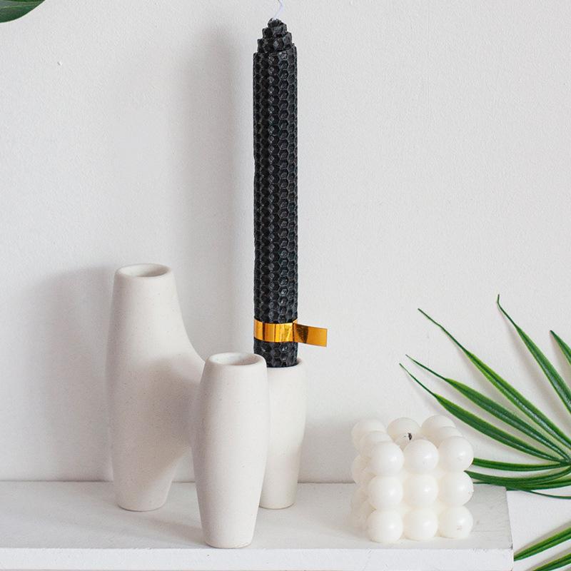 Erlan Candle Holder Ceramic