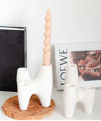 Erlan Candle Holder Ceramic