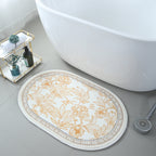 Korean Floral Floor Mats
