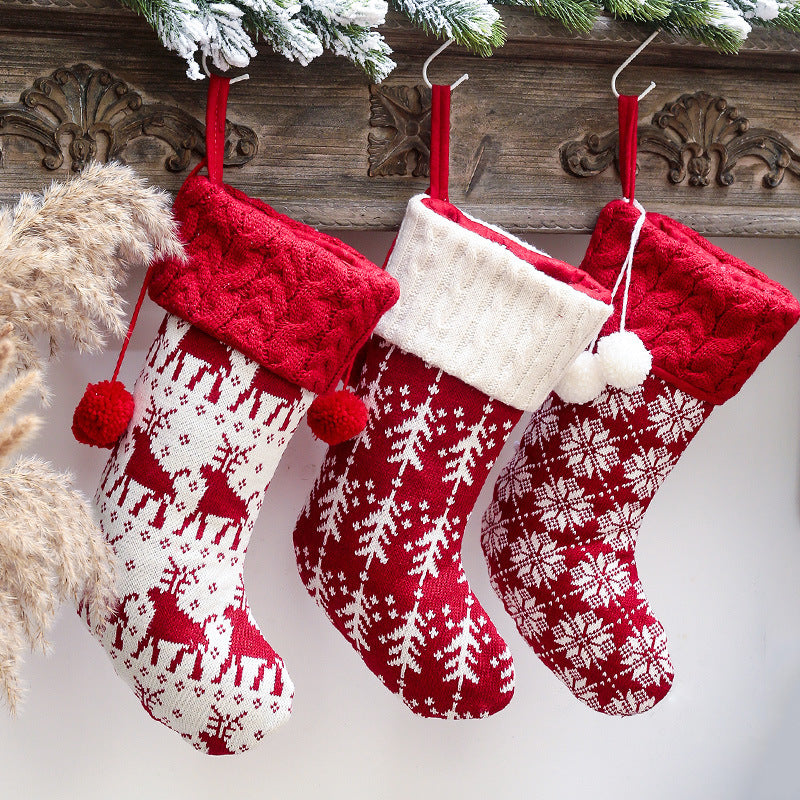 Knitted Christmas Stockings