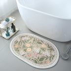 Korean Floral Floor Mats