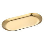 GIFTING INSPIRATION - Gold Oval Storage Tray