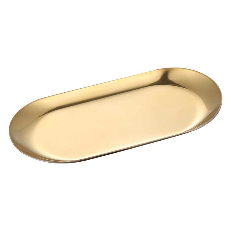 GIFTING INSPIRATION - Gold Oval Storage Tray
