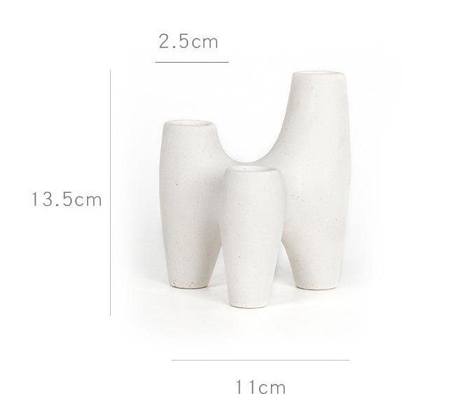 Erlan Candle Holder Ceramic