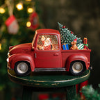 Santa's Truck Holiday Light and Music Box