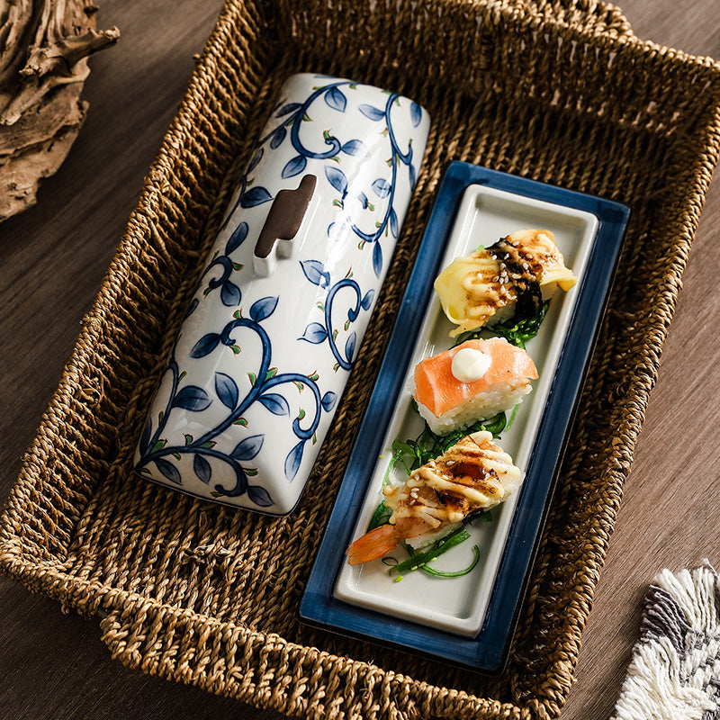 Japanese Ceramic Sushi Plate