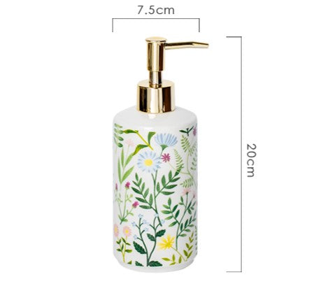Floral Bathroom Ceramic Series