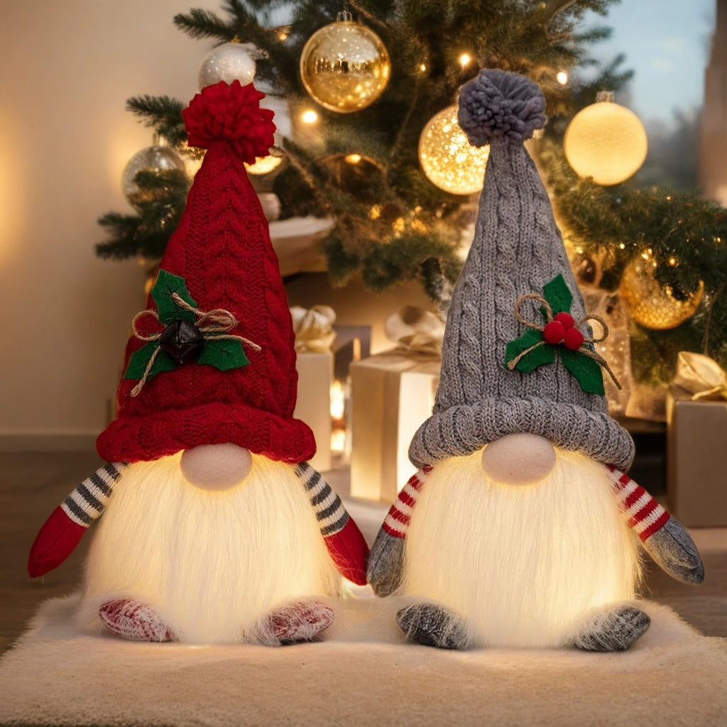 Gnome LED Doll Ornament