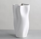 Unique Wave Ceramic Vase