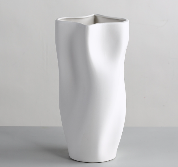Unique Wave Ceramic Vase
