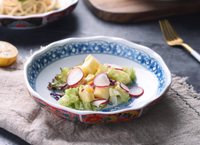 Imperial Chinoiserie Style Ceramic Plates
