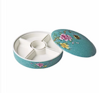 Five-Compartment Ceramic Tray