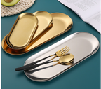 GIFTING INSPIRATION - Gold Oval Storage Tray