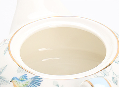 GIFITNG INSPIRATION - Blue Flower Stacked Tea Pot Set