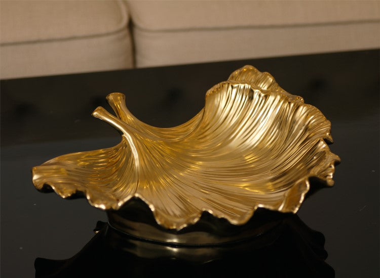 Gold Leaf Tray