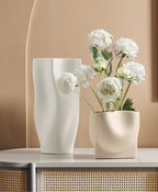 Unique Wave Ceramic Vase