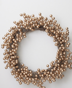 Golden Fruit Wreath Christmas Decoration