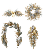 Holiday Golden Wreath