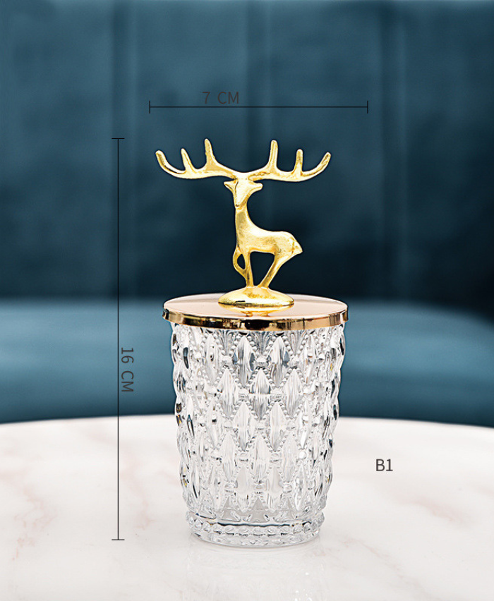 GIFTING INSPIRATION - Luxe Antler Glass Jar