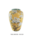 Amarilla Yellow Ginger Jars