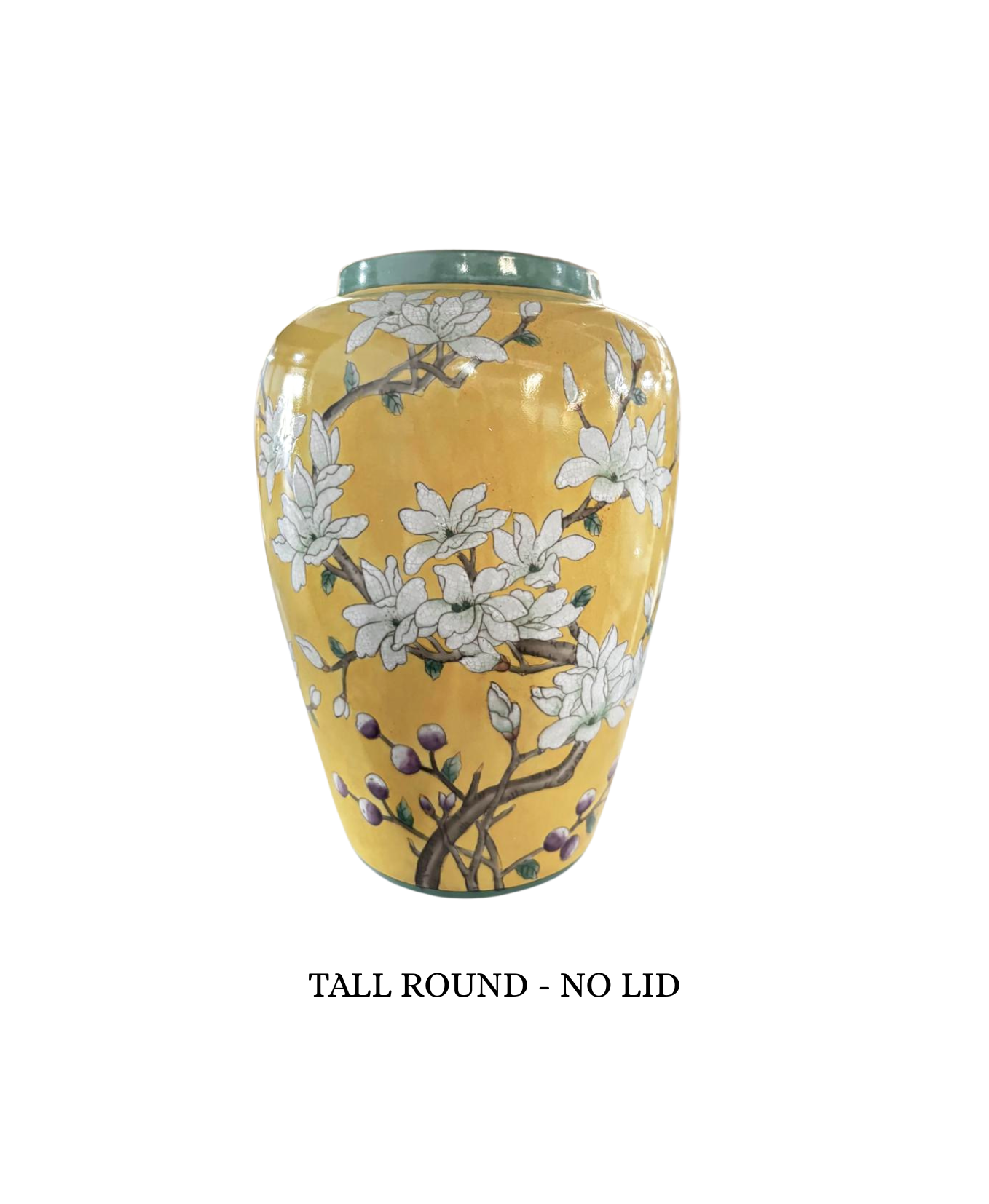 Amarilla Yellow Ginger Jars