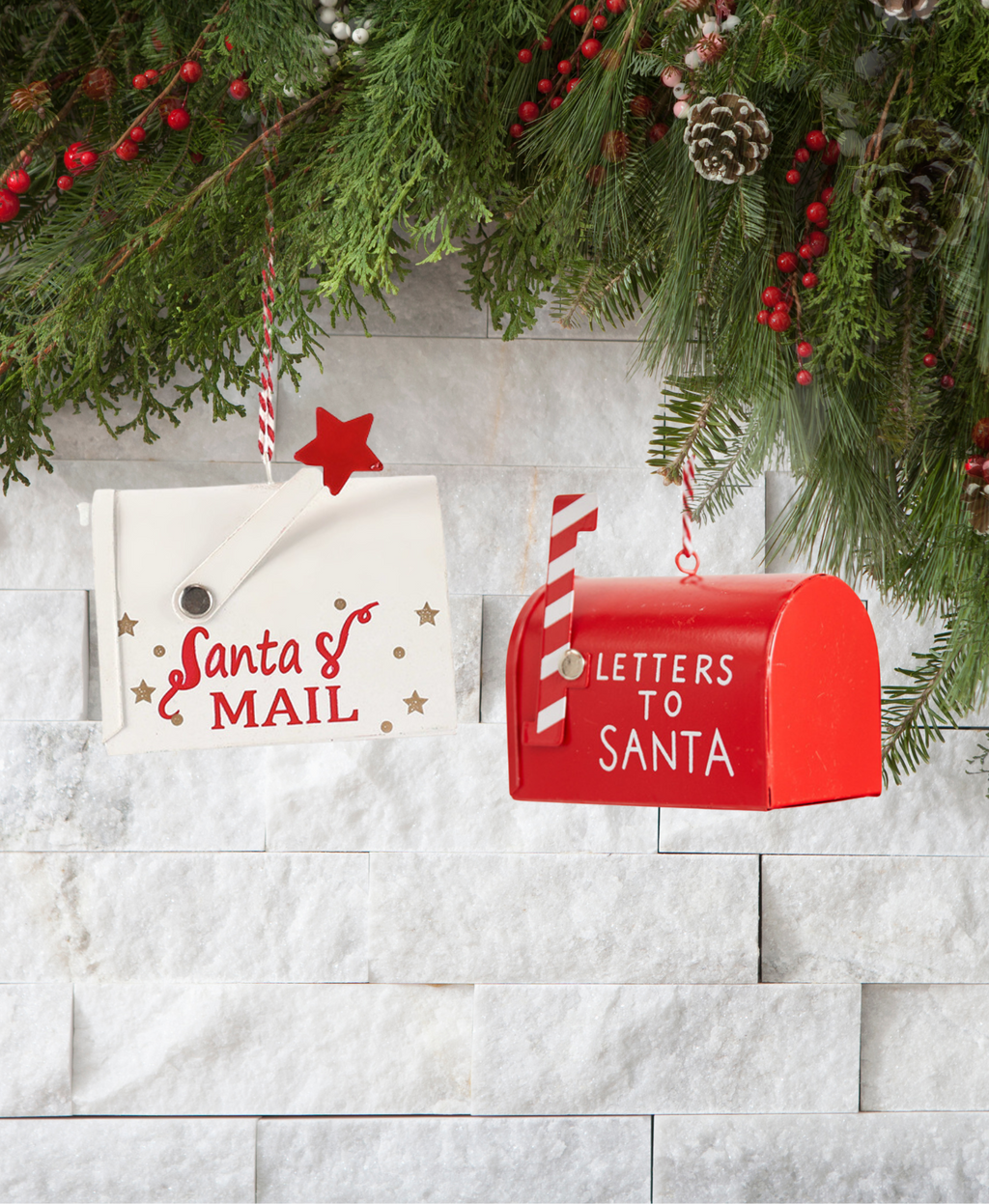Holiday Post Mailbox Ornament