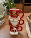 Nutcracker Stackable Mug Set