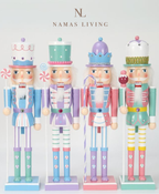 Pastel Nutcracker Holiday Ornament and Decoration