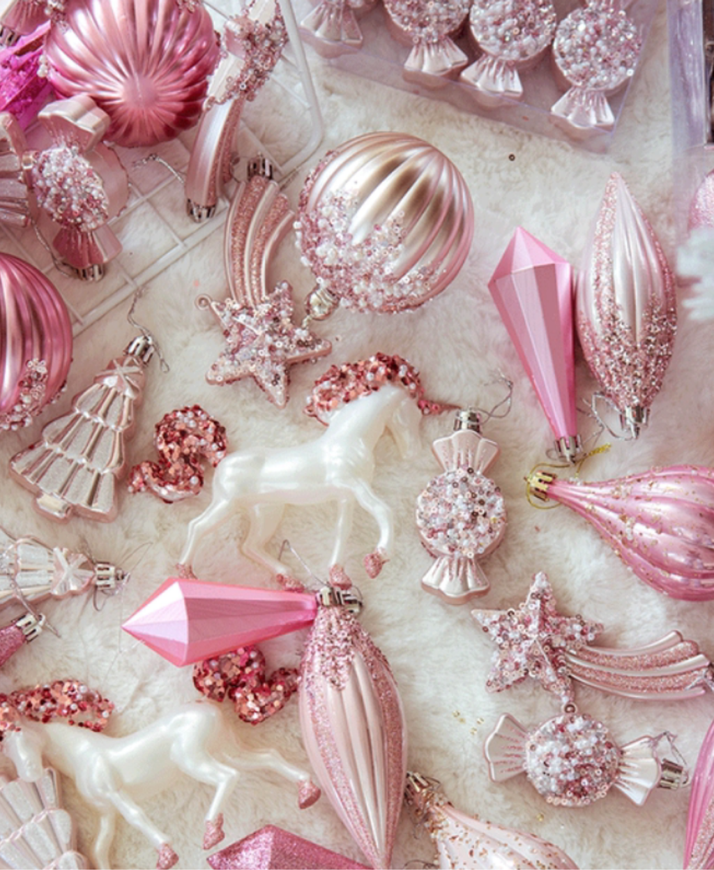 Pastel Christmas Tree Ornament