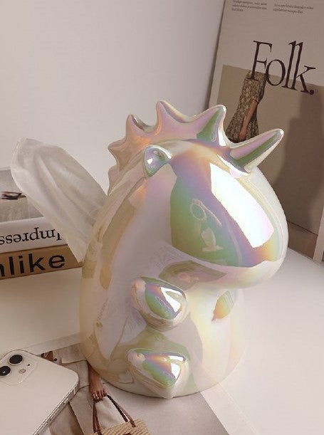 Unicorn Tissue Box