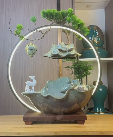 Celestial Pavilion Waterfall Display