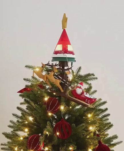 Musical Rotating Tree Topper