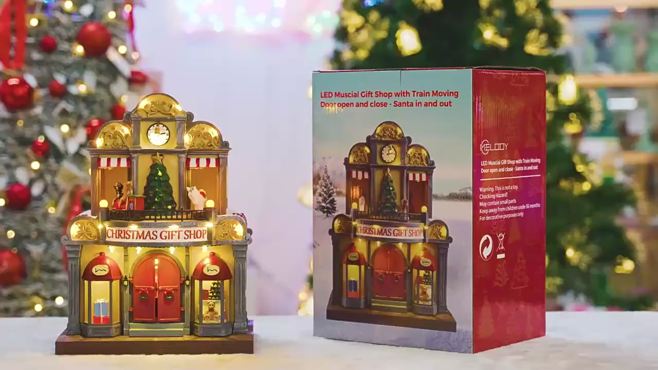 Santa’s Musical Gift House