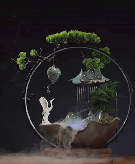 Celestial Pavilion Waterfall Display
