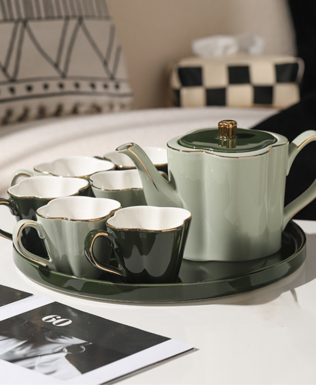 GIFTING INSPIRATION - Royal Green Afternoon Tea Set