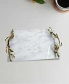 Natural Marble Decorative Tray