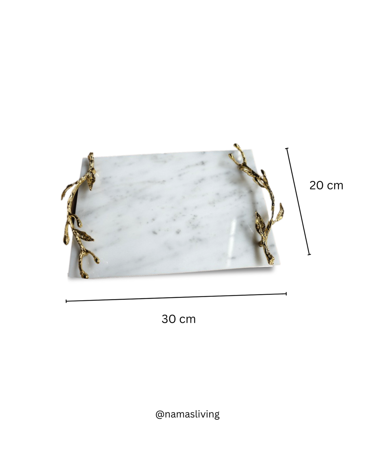 Natural Marble Decorative Tray