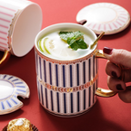 GIFTING INSPIRATION - Blue and Pink Royale Drinking Mug