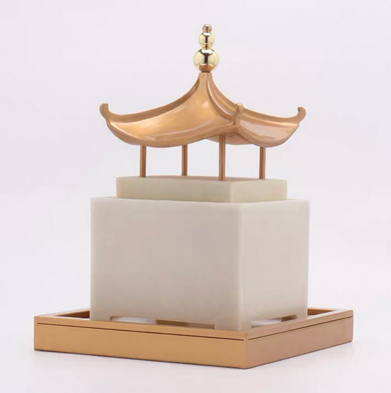 Premium Chinoiseries Marble Ornament