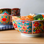 Imperial Chinoiserie Style Ceramic Bowl