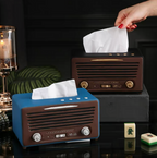Vintage Radio Tissue Box Holder