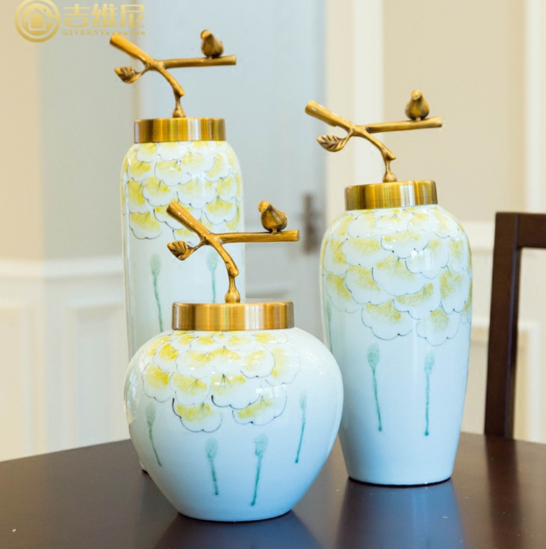 Primrose Ginger Jar Vase