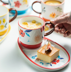 Breakfast bowl mugs set